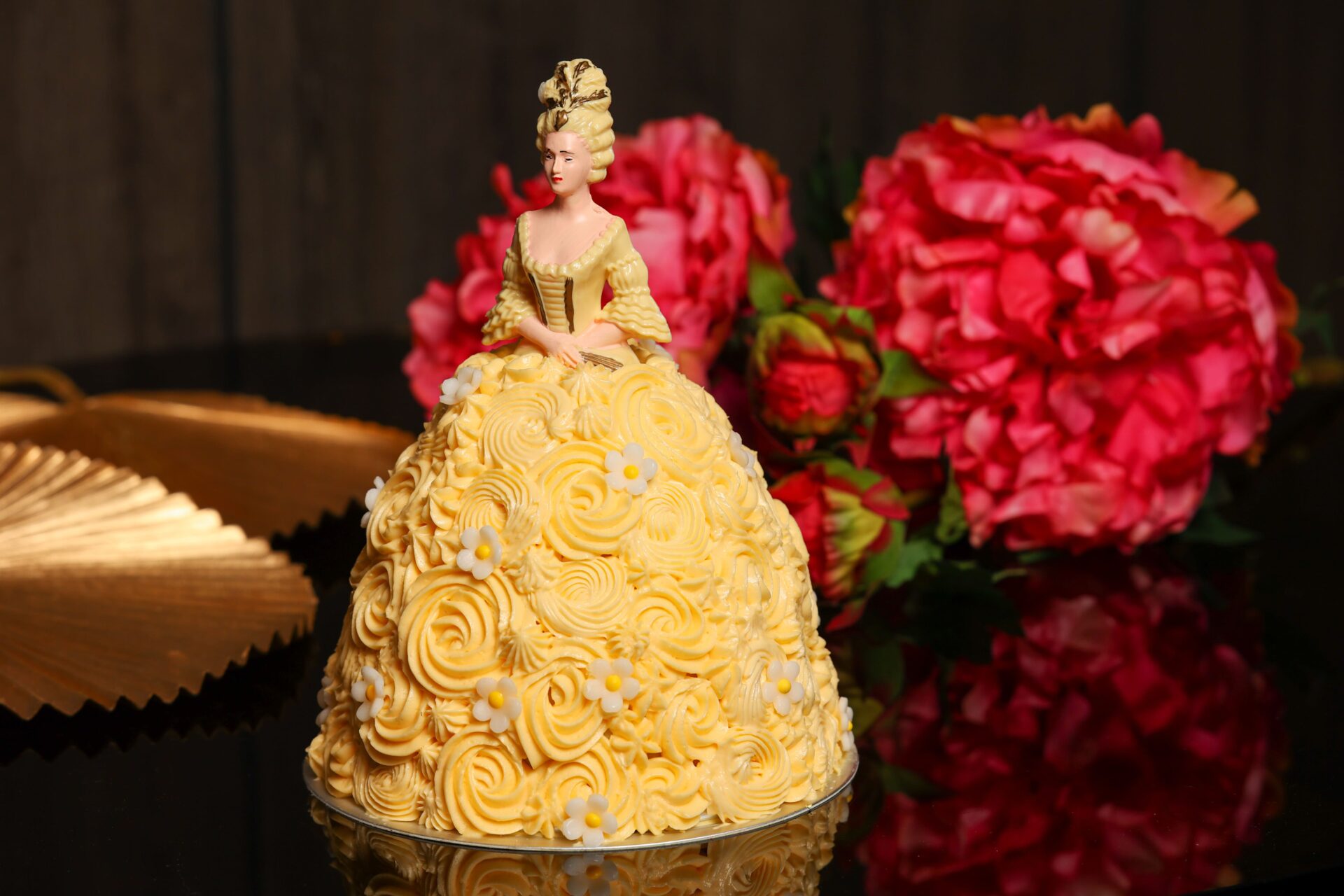 晶華母親節 Maquis侯爵夫人3d立體蛋糕，每個售價1,980元。