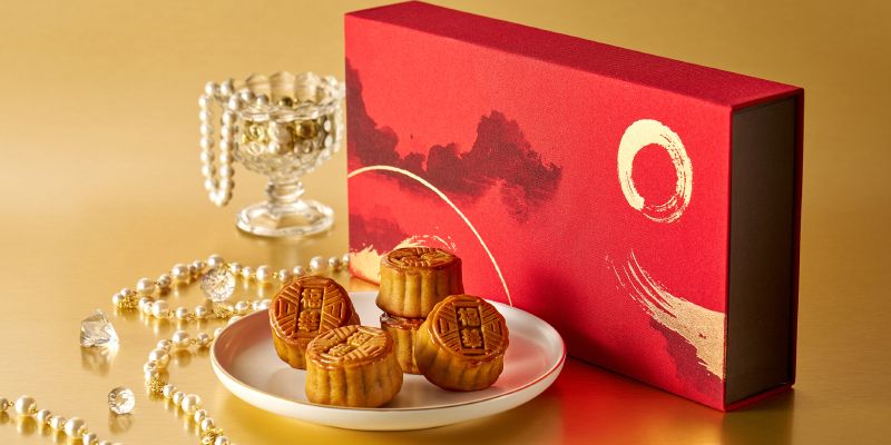 映月禮盒 廣式月餅 傳統中的經典,與餡料完美融合,展現出獨特的風味及口感