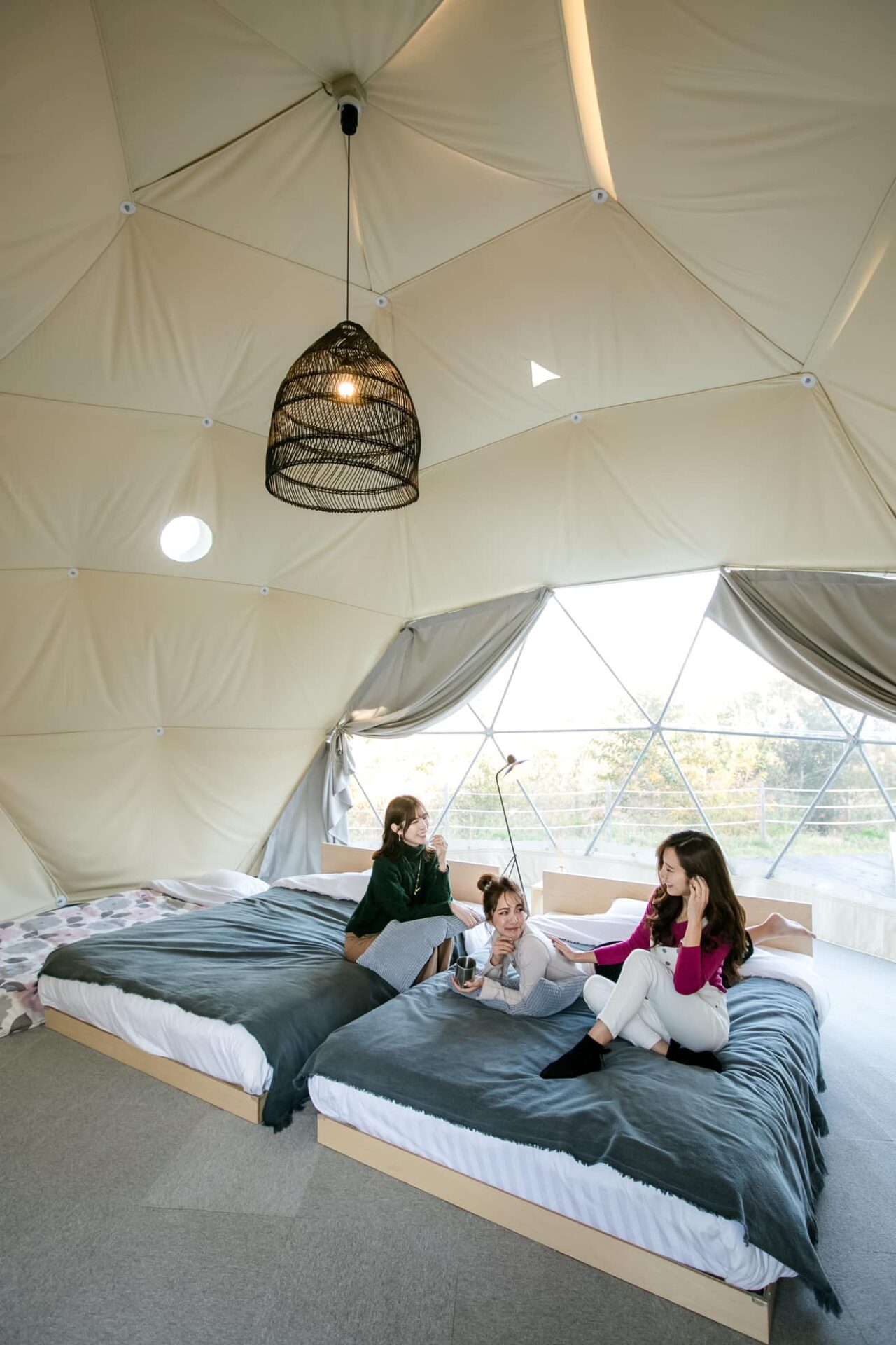 【日本三重縣】日本旅遊豪華露營glamp Dome穹頂屋住宿空間寬敞
