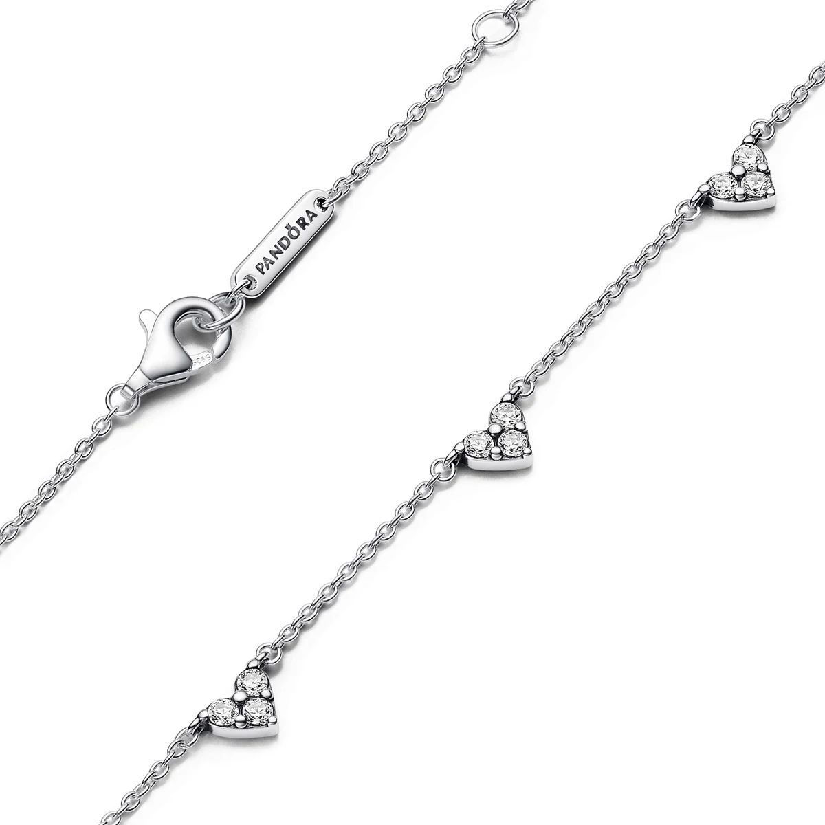 【母親節禮物】珠寶飾品 Pandora｜璀璨環頸三角心形項鏈